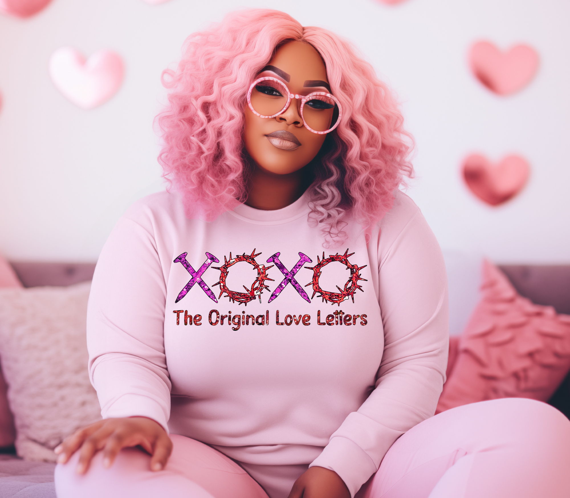 ORIGINAL LOVE LETTERS SWEATSHIRT – TheOpulentCrafter